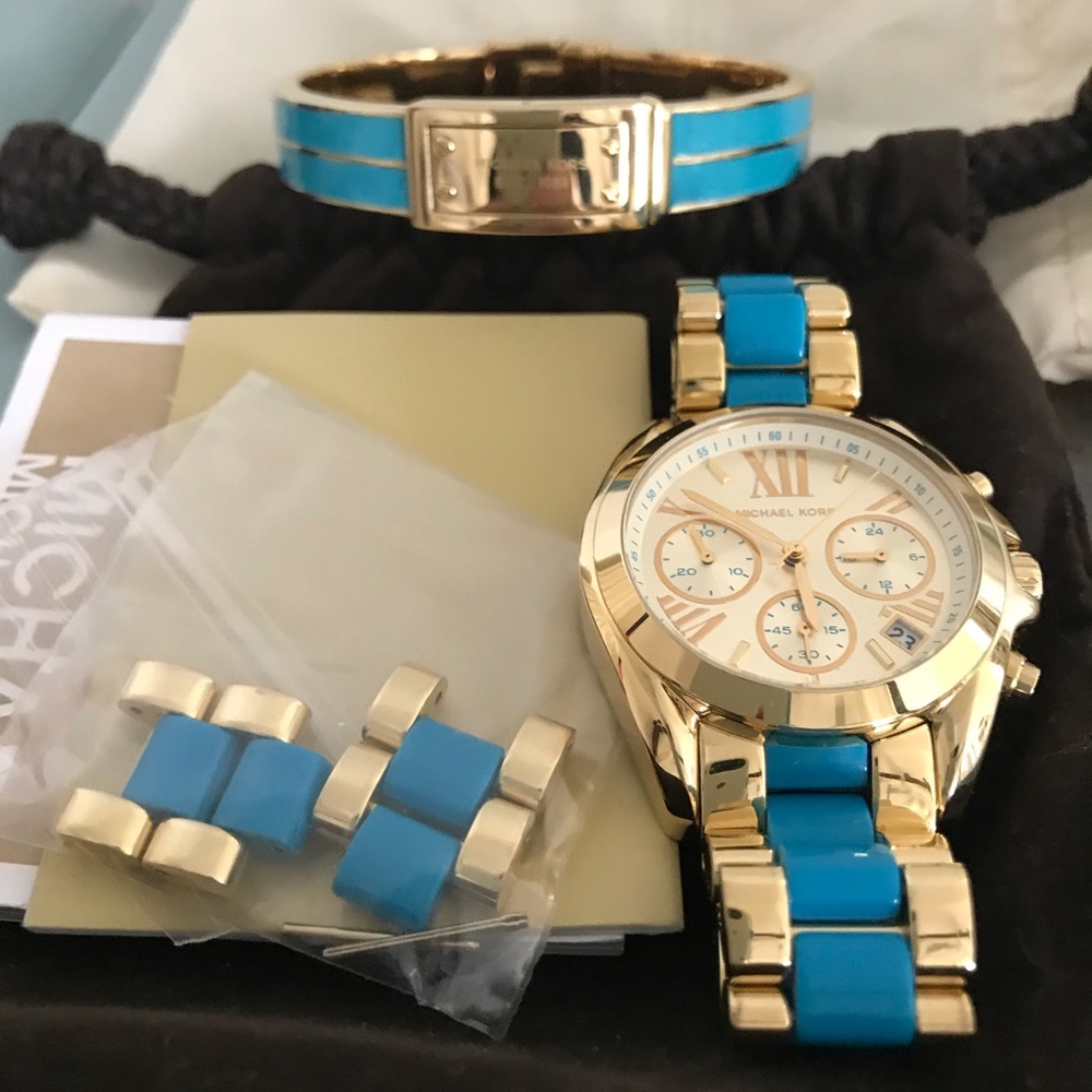 Matching Set! Michael Kors Watch & Bracelet